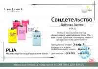 Сертификат сотрудника Дзигоева З.М.